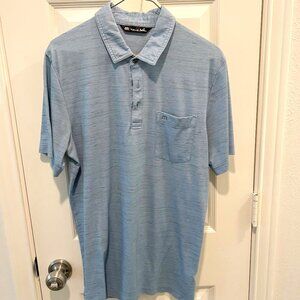 Travis Mathew M Blue Polo